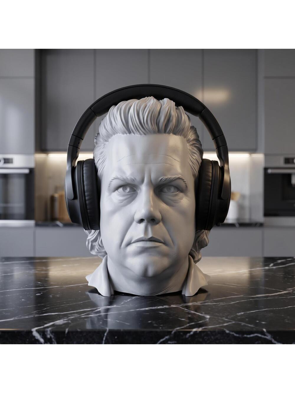 Walking Dead Headset Holder - Eugene Headphone Stand - Horror Gamer Gift Idea